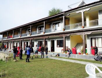 Unsere Lodge in Ghandruk.