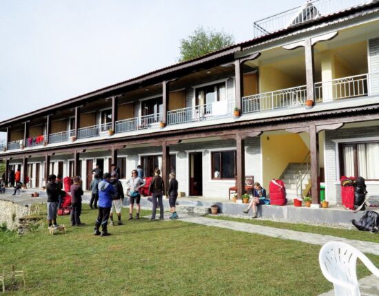 Unsere Lodge in Ghandruk.