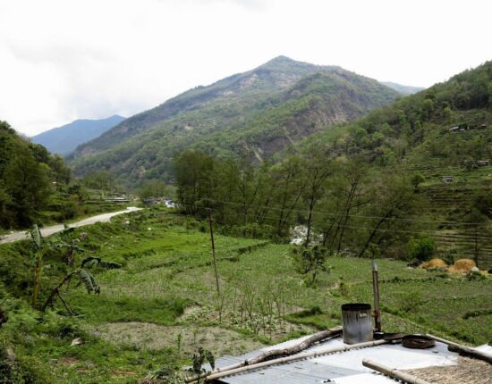 Auf dem Weg nach Nayapul.