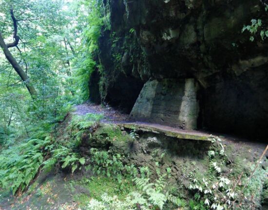 Levada da Central da Ribeira da Janela.