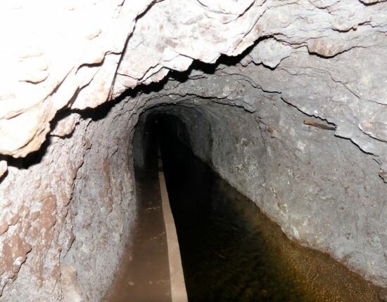 Levada da Central da Ribeira da Janela.