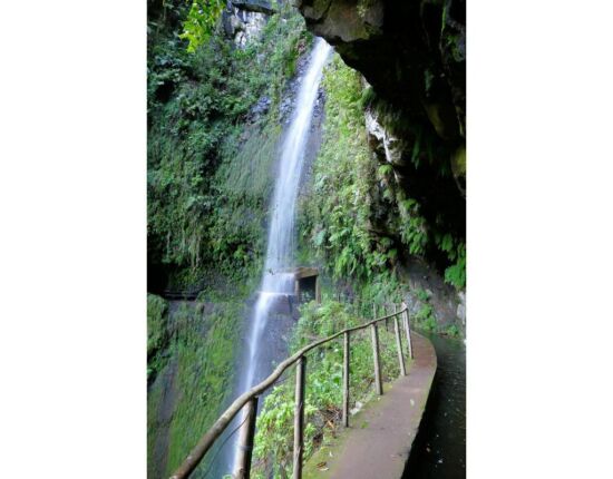 Levada da Central da Ribeira da Janela.