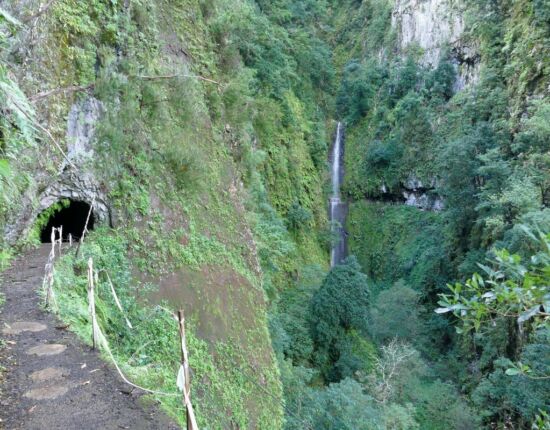 Levada da Central da Ribeira da Janela.