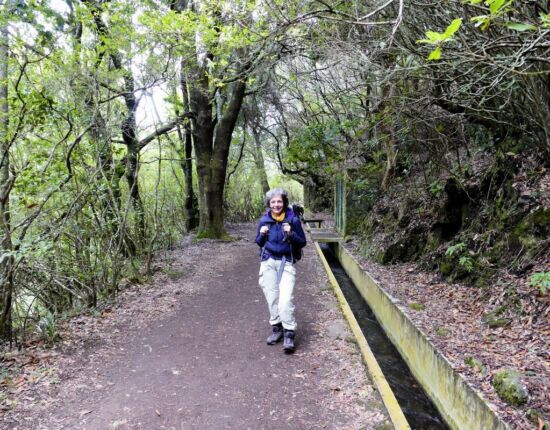 Levada do Furado - am Anfang ist der Weg breit.