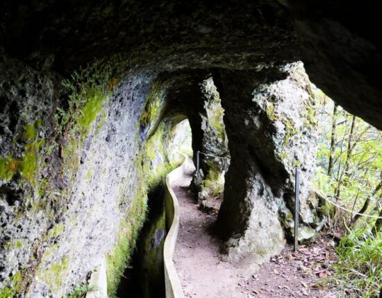 Levada do Furado - die Tunnel sind eher kurz.