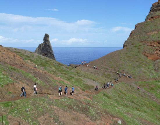 Ponta de São Lourenço - viel Betrieb.