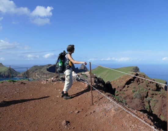 Ponta de São Lourenço - Morro do Furado.