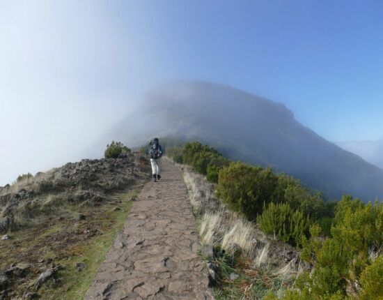 Aufstieg zum Pico Ruivo.