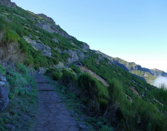 Aufstieg zum Pico Ruivo.