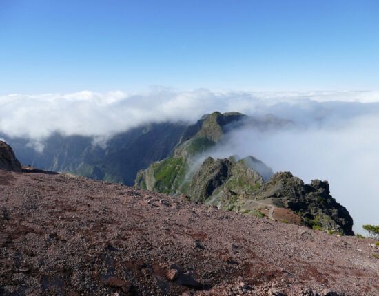 Blick über den Kammweg.
