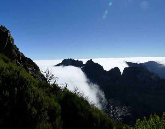 Aufstieg zum Pico Ruivo.