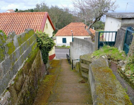 Beginn der Wanderung in Achadas da Cruz.