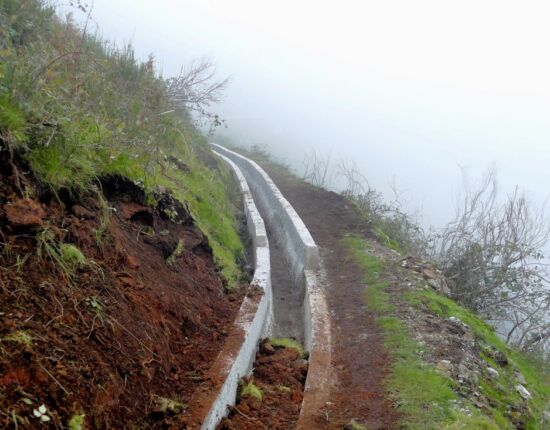 Die neue Levada do Paúl.