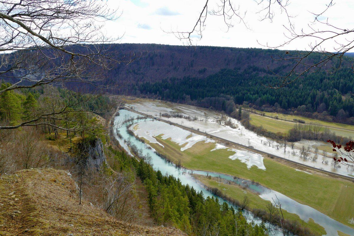 Donauhochwasser.