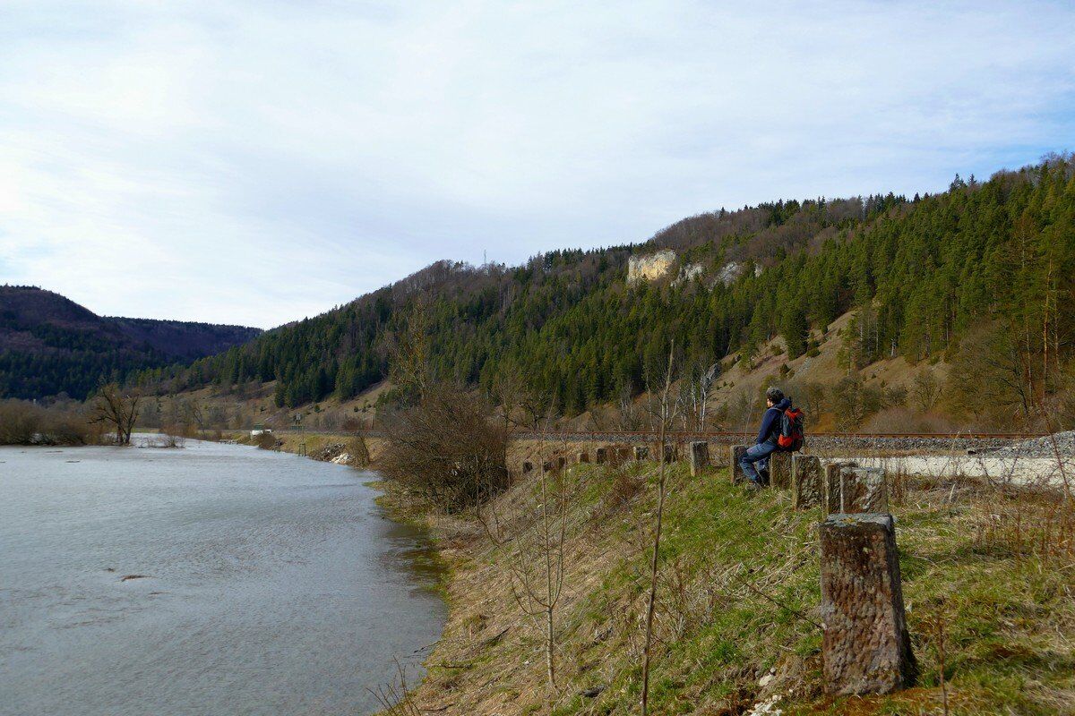 Blick zum Gelben Felsen.