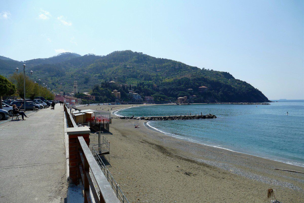 Strand von Levanto.
