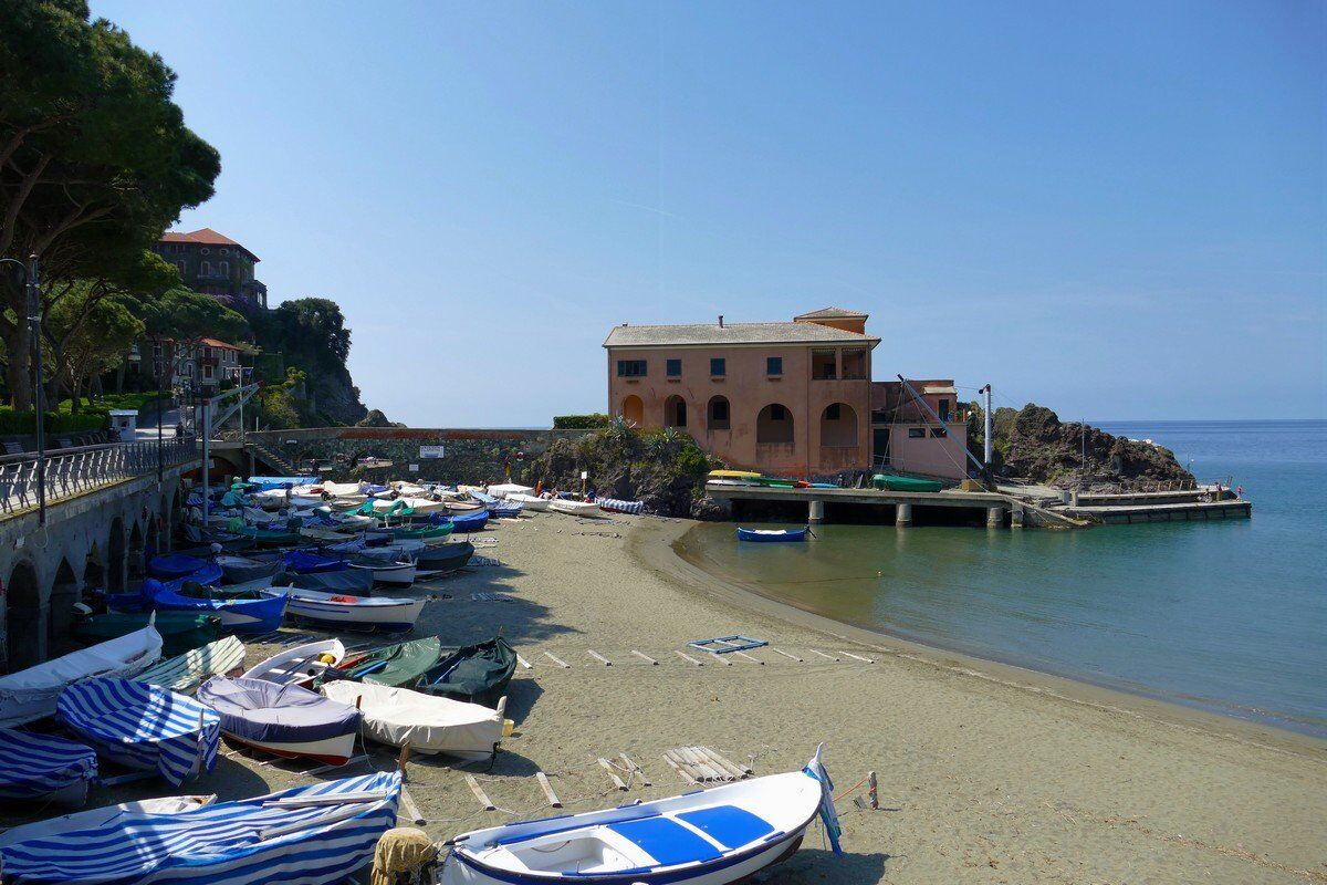 Strand von Levanto.