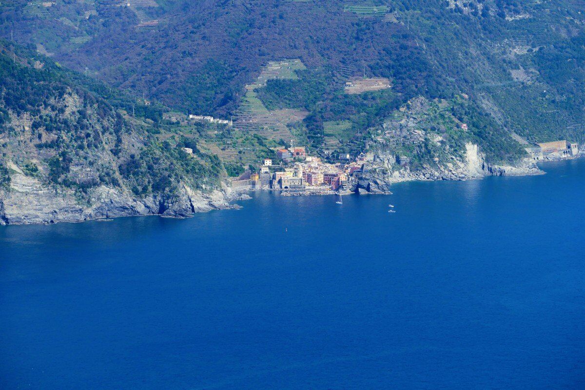Blick auf Vernazza.