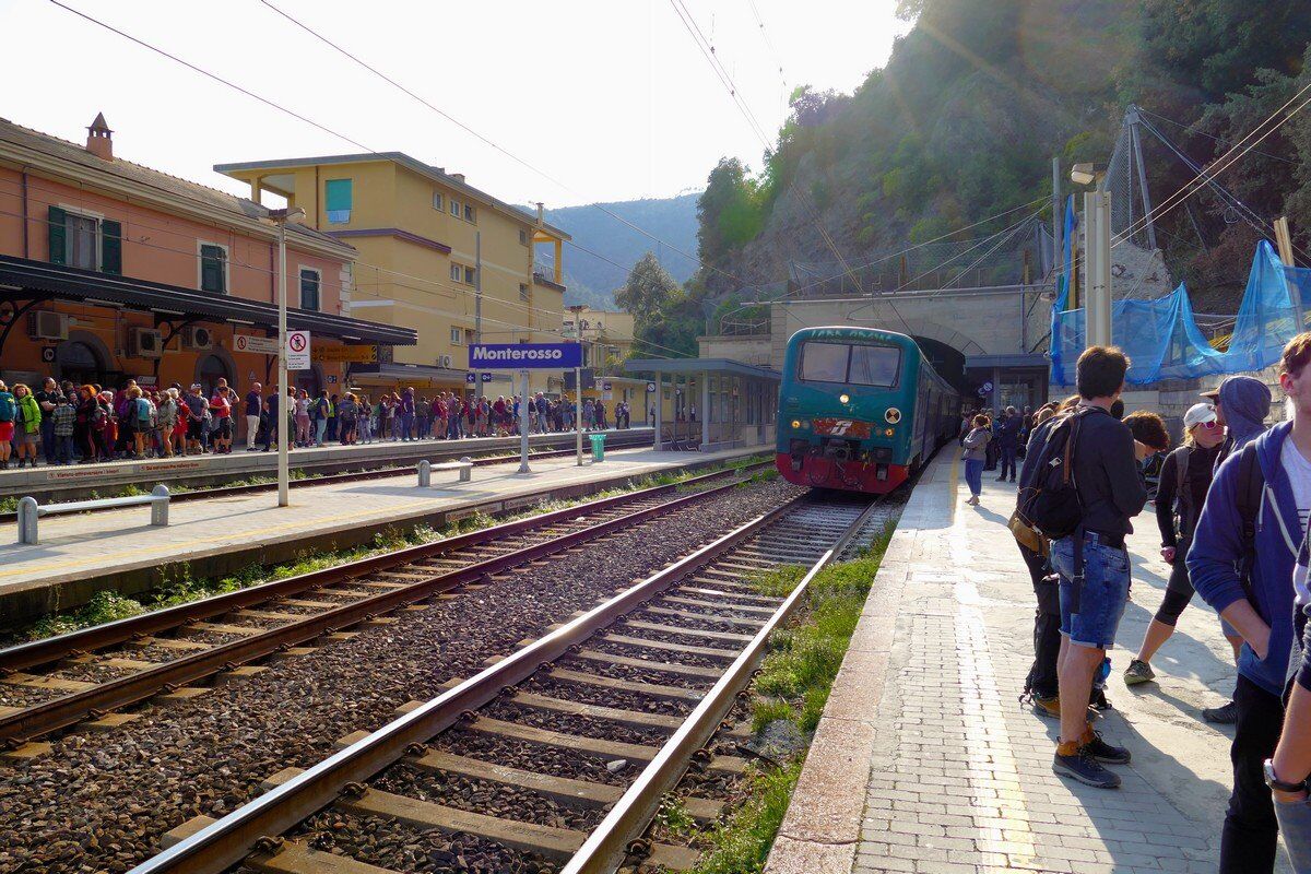 Bahnhof von Monterosso.