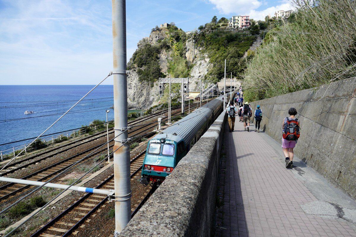 Bahnhof von Corniglia.