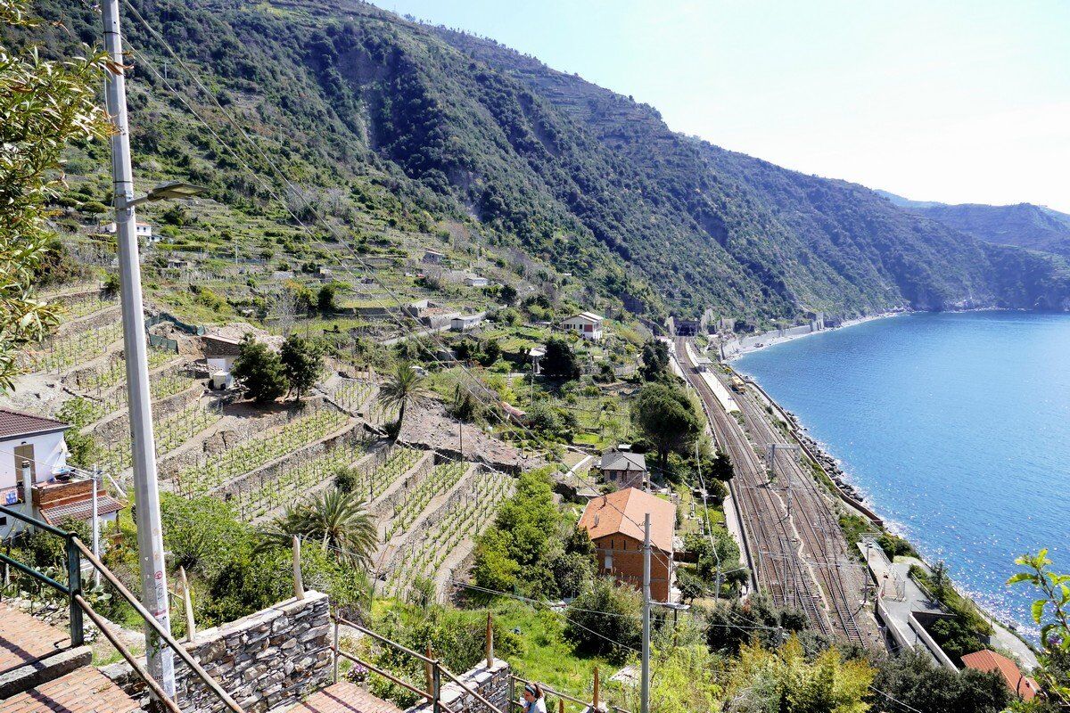 Bahnhof von Corniglia.