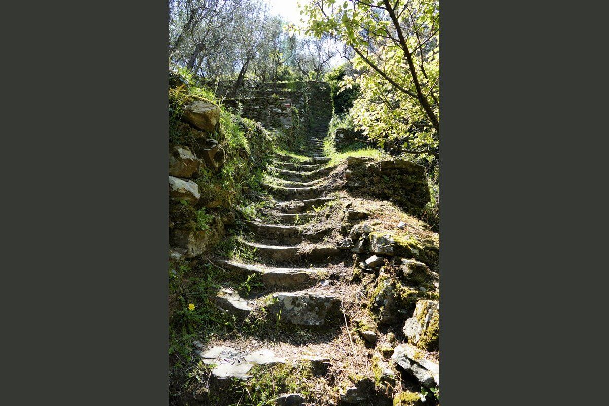 Abstieg nach Groppo.