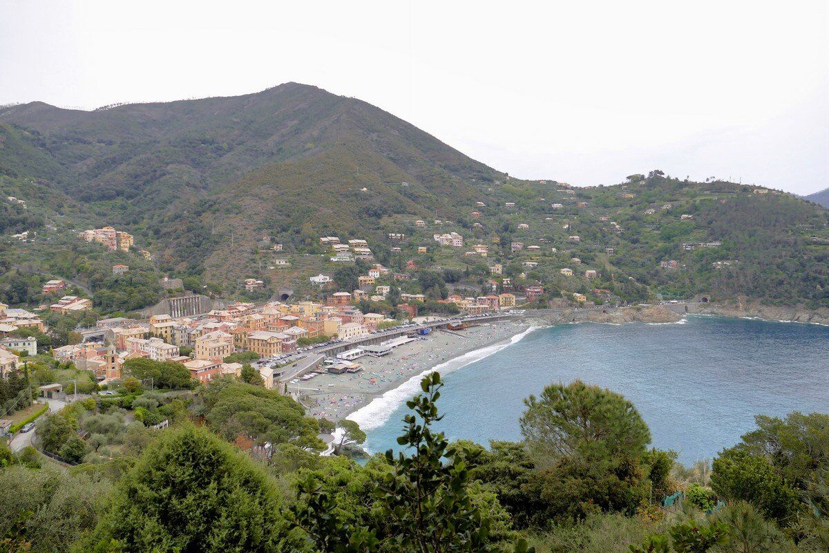 Blick nach Bonassola.