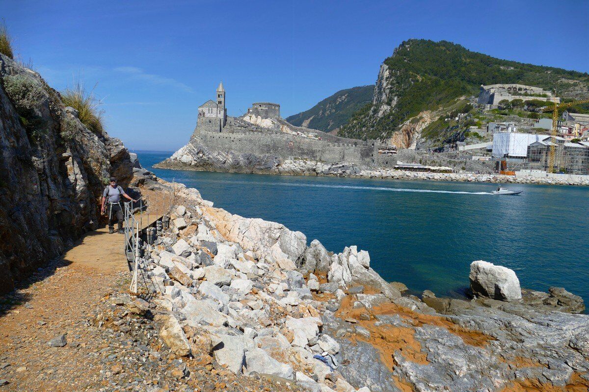 Blick hinüber nach Portovenere.