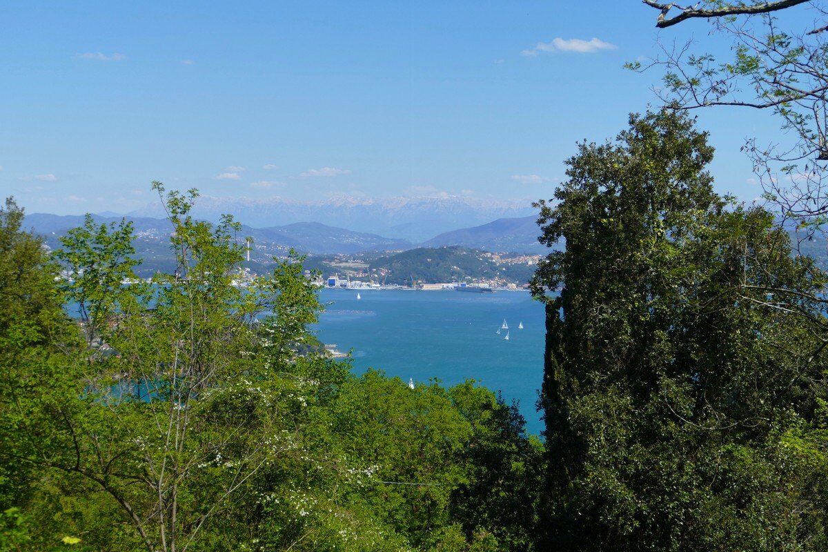 Blick nach La Spezia.