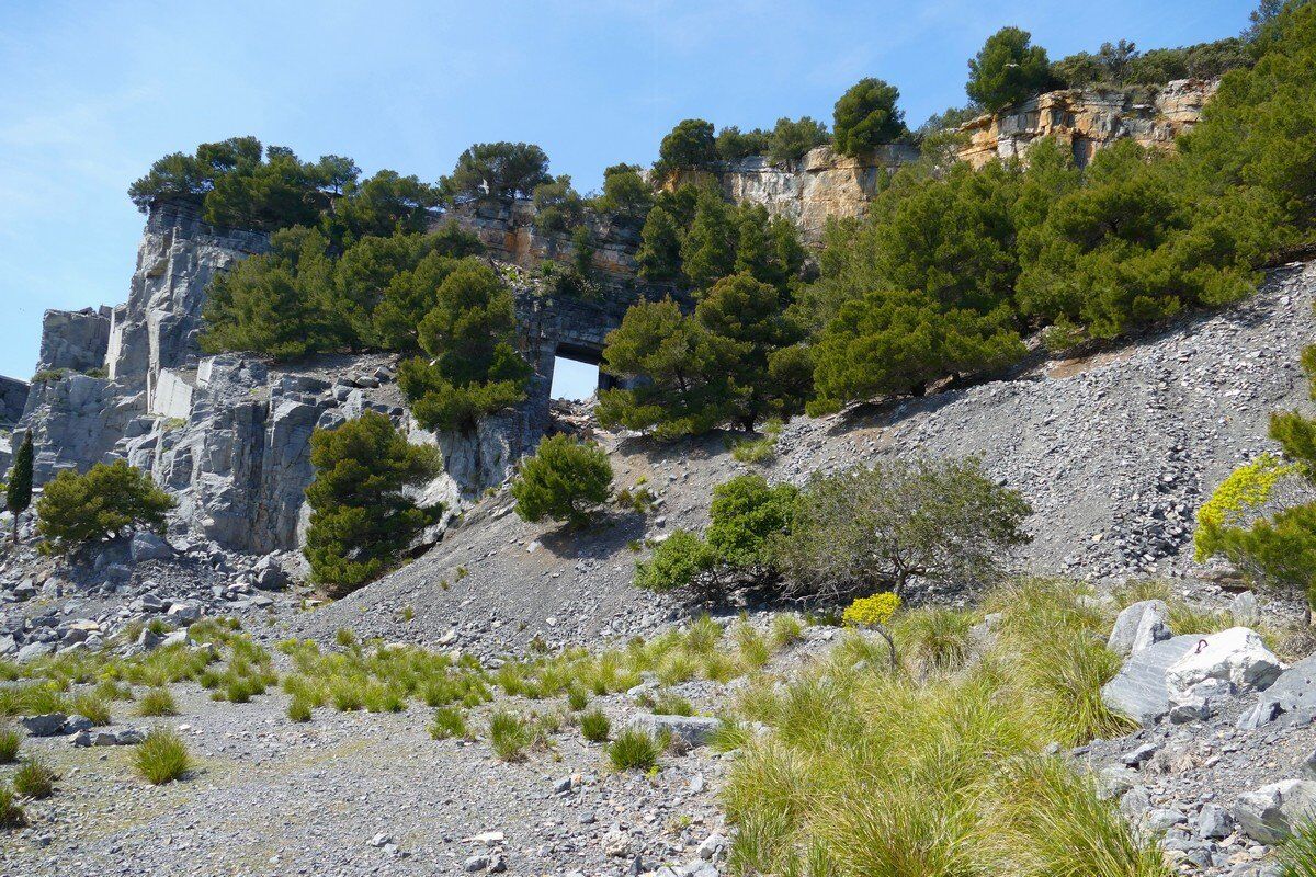 Alter Steinbruch Pozzale.