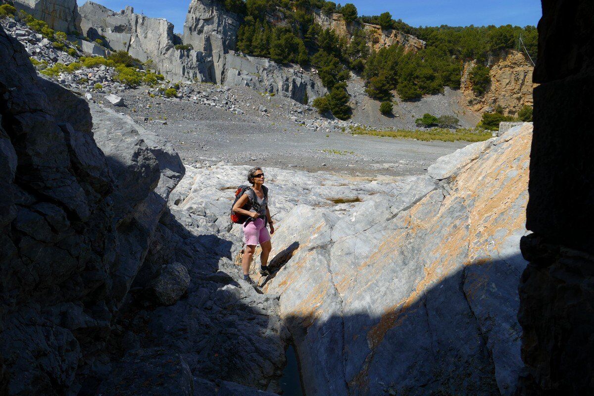 Alter Steinbruch Pozzale.