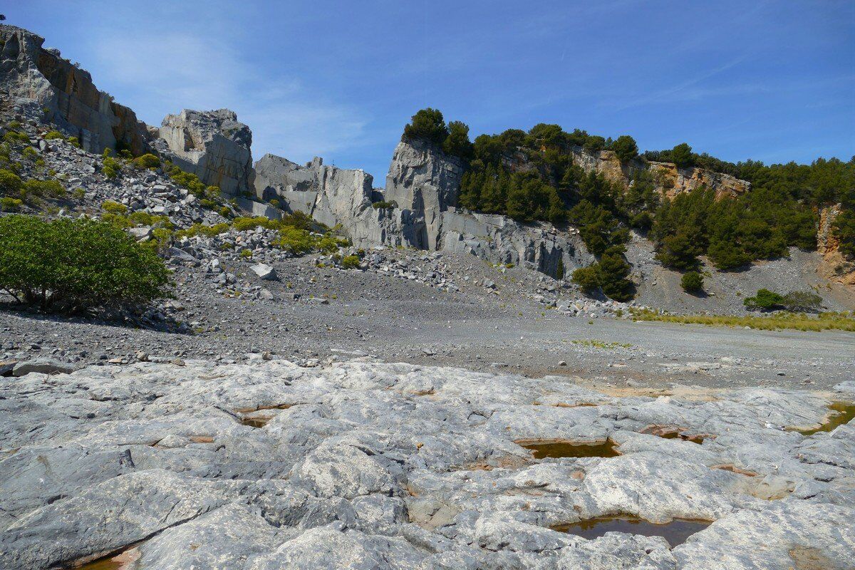 Alter Steinbruch Pozzale.