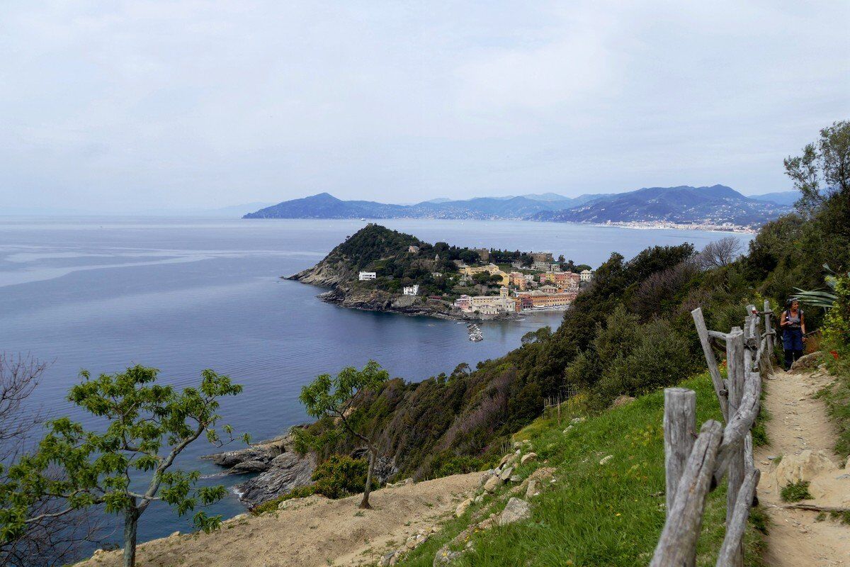 Blick auf Sestri Levante.