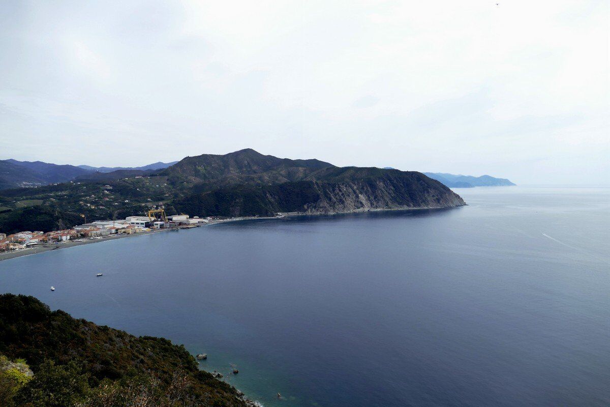 Bucht von Riva Trigoso.