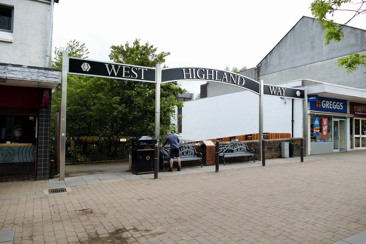 Startpunkt des West Highland Ways.