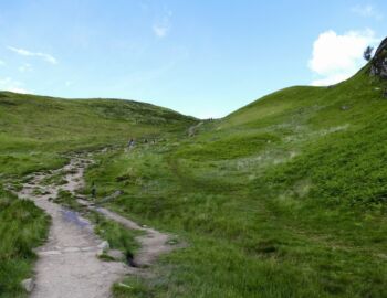 Abstieg vom Conic Hill.