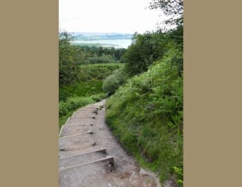 Abstieg vom Conic Hill.