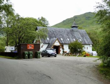 Inversnaid Bunkhouse - unsere Unterkunft.