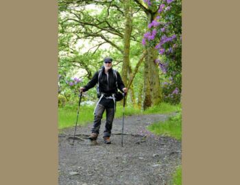 Weg beim Inversnaid-Hotel.