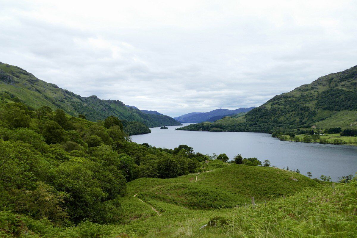 Ein letzter Blick auf den Loch Lomond.