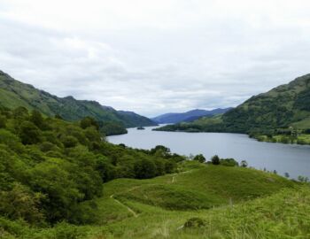 Ein letzter Blick auf den Loch Lomond.