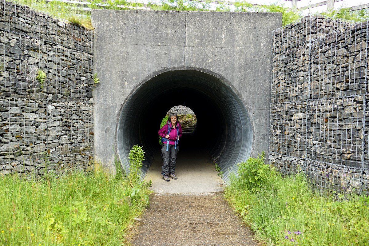 Unterführung der A 82.