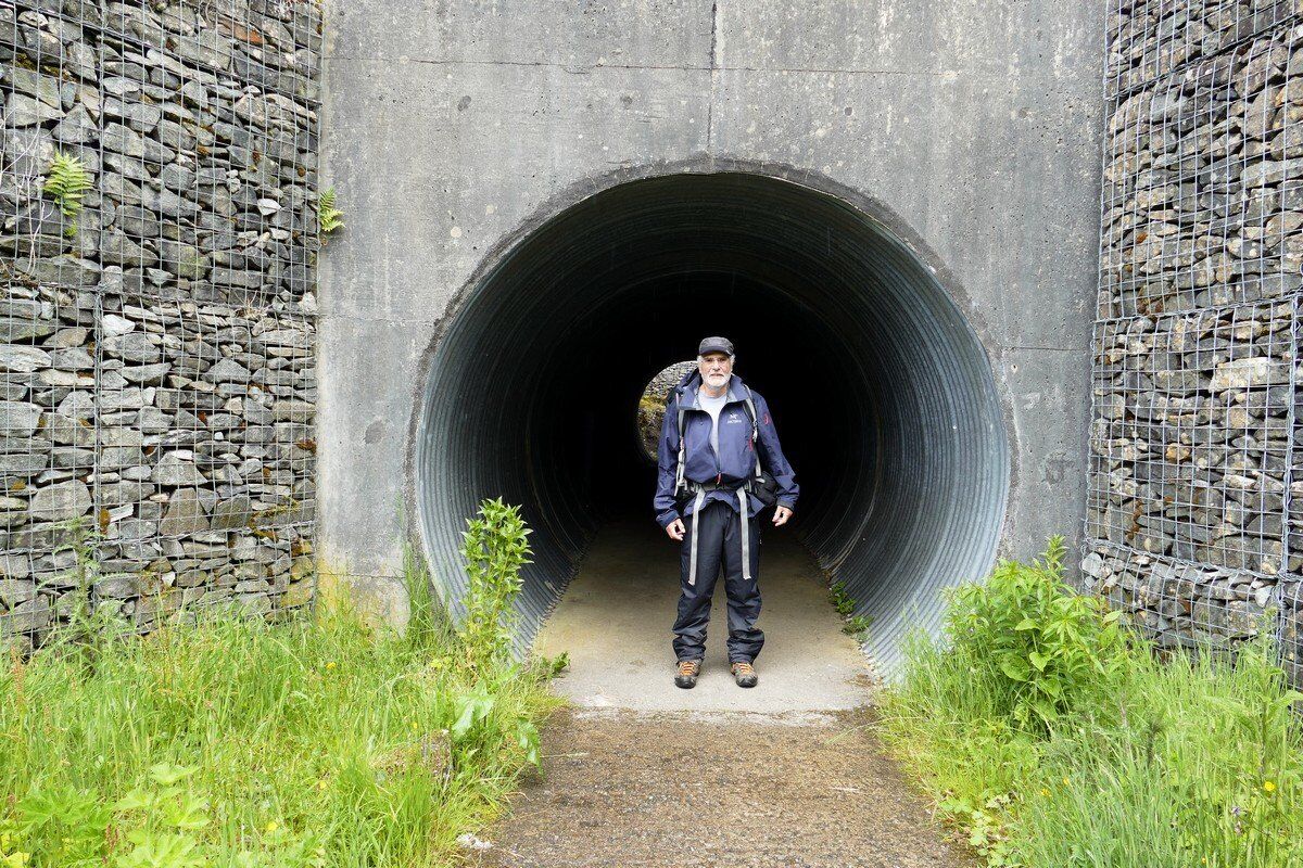 Unterführung der A 82.