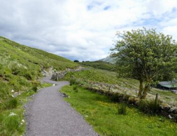 Auf der alten Militärstraße im Glen Falloch.