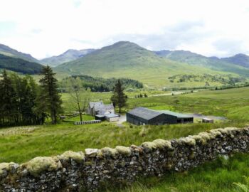 Auf der alten Militärstraße im Glen Falloch.