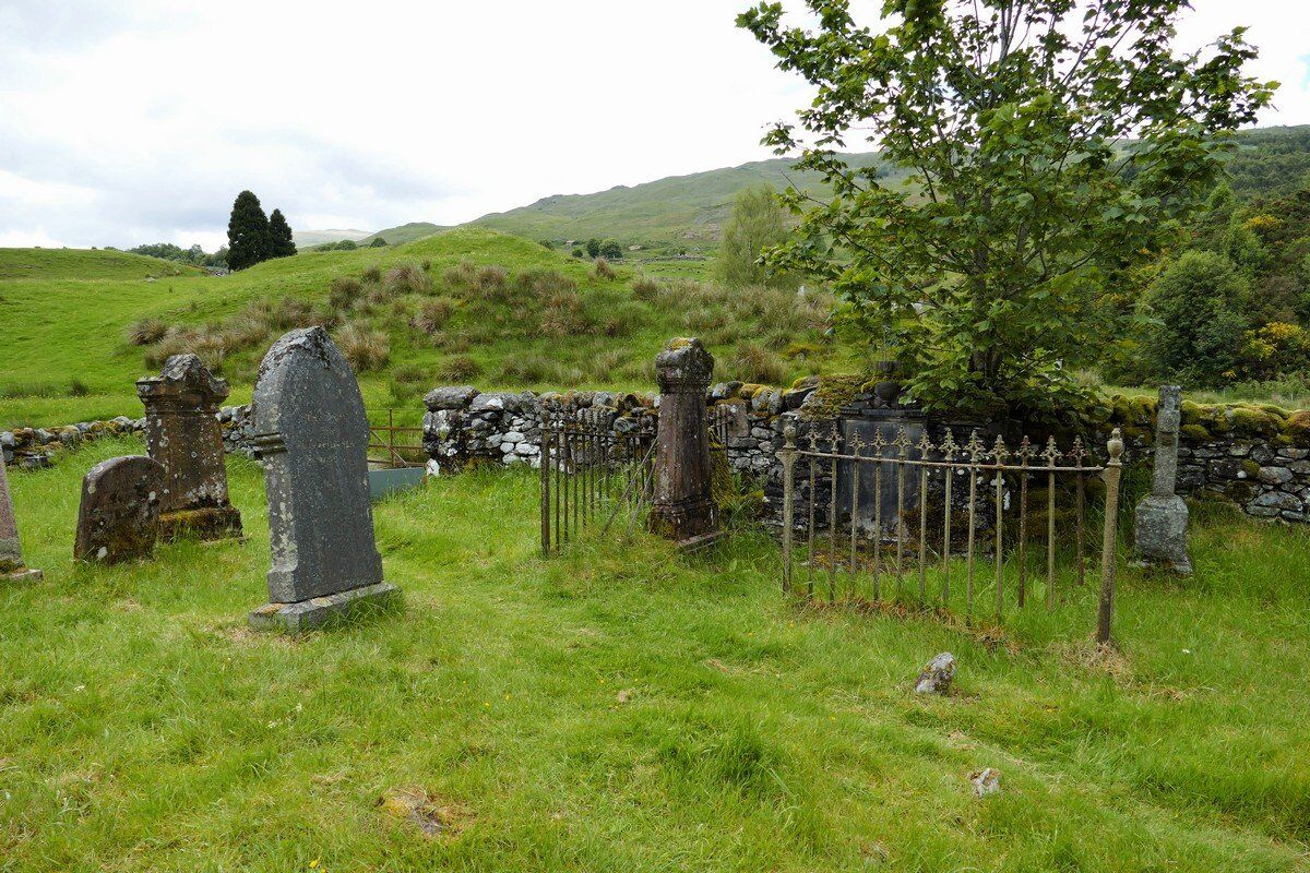 Friedhof von St. Fillan.