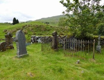 Friedhof von St. Fillan.