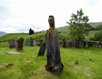 Friedhof von St. Fillan.