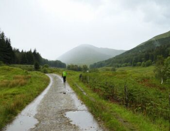 Auf dem Weg von Tyndrum nach Bridge of Orchy.