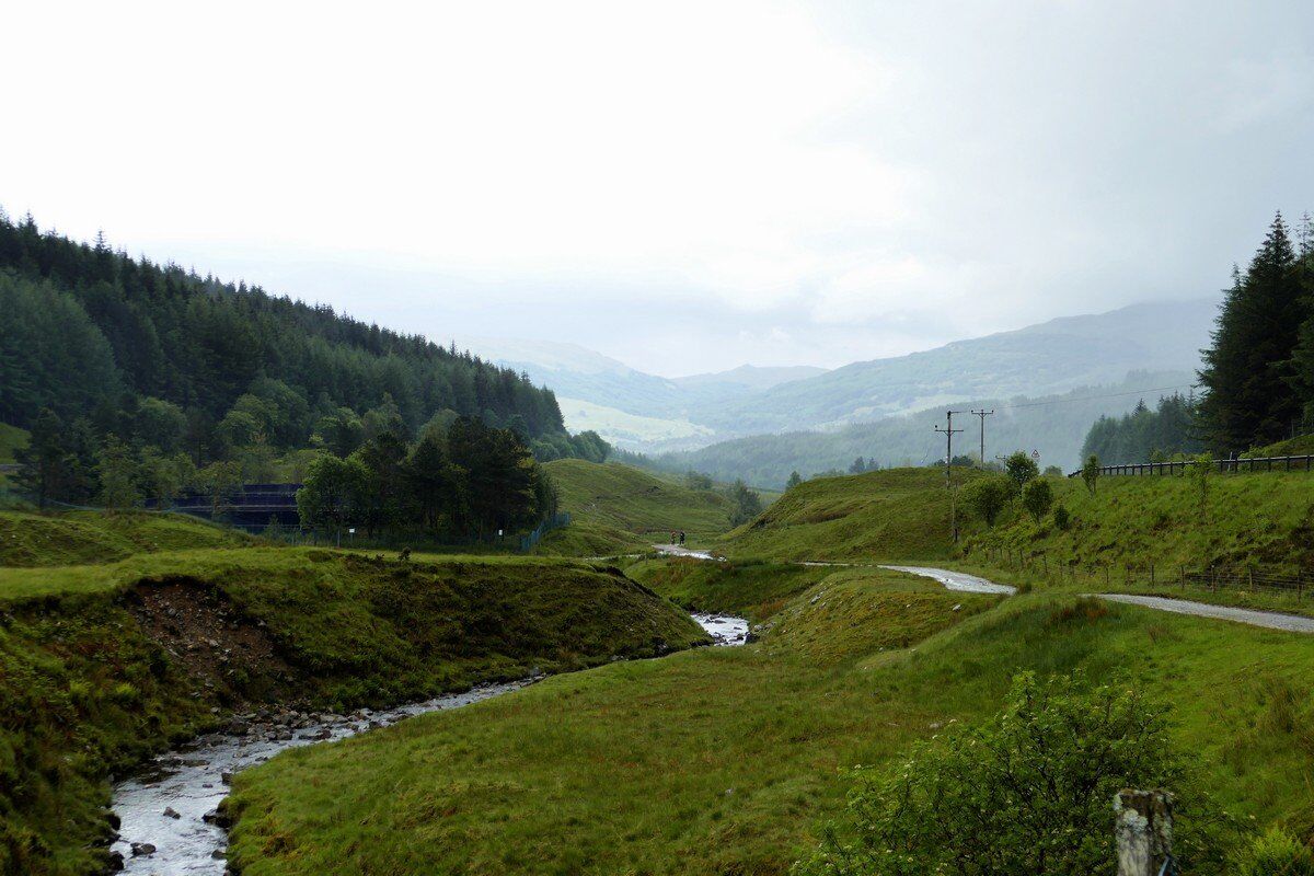 Auf dem Weg von Tyndrum nach Bridge of Orchy.